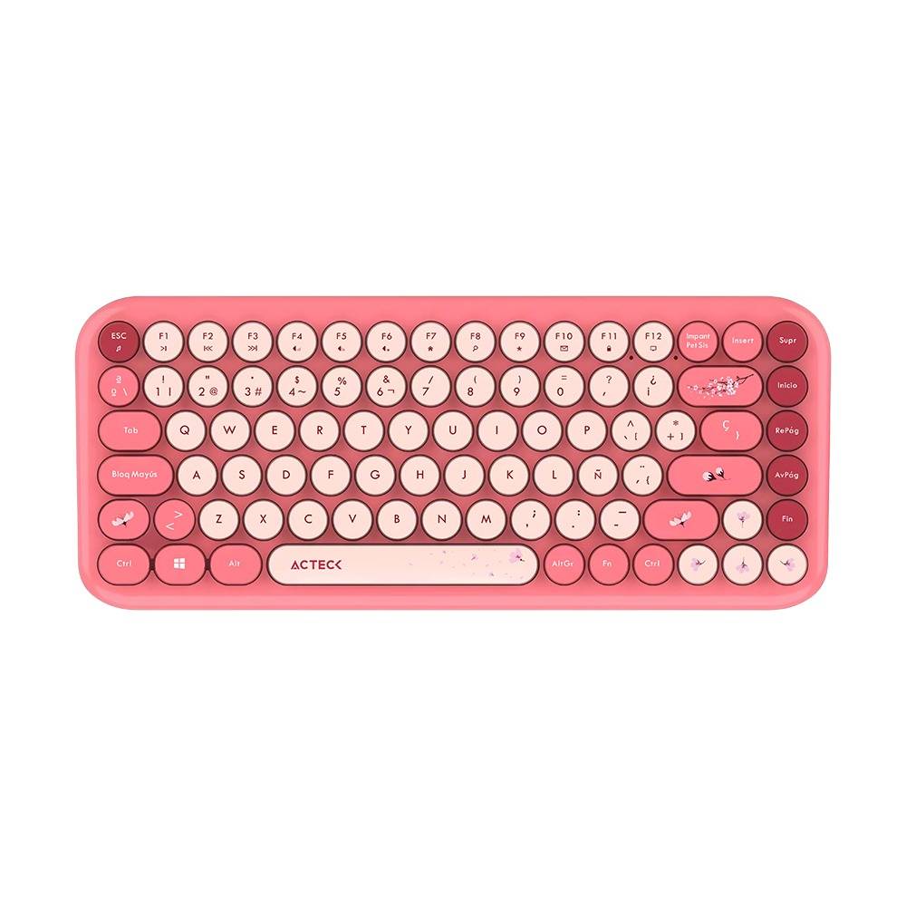 Kit Teclado y mouse Inalámbricos 2.4hz Creator Chic K-Colors MK480 Advanced Series Teclado Inalambrico Dongle 2.4Mhz - Rango 10m, 85 teclas Kit Teclado y mouse Inalámbricos 2.4hz Creator Chic K-Colors MK480 Advanced Series Teclado Inalambrico Dongle 2.4Mhz - Rango 10m, 85 teclas